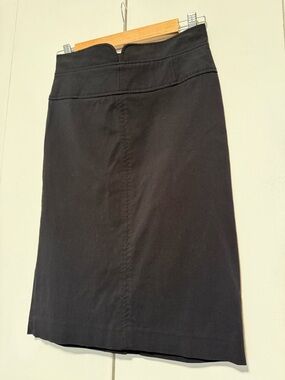 Kensie Black High-Waist Pencil Skirt